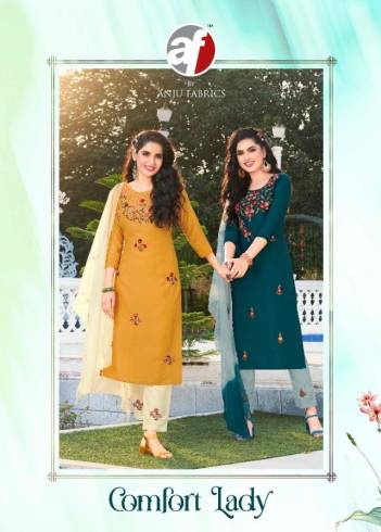 Comfort Lady By Af Handwork Function Wear Salwar Suits